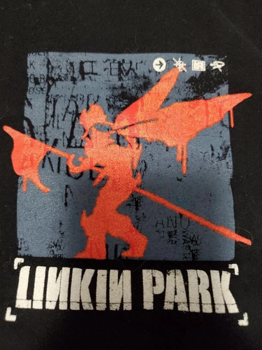 Linkin park large cotton black - park,